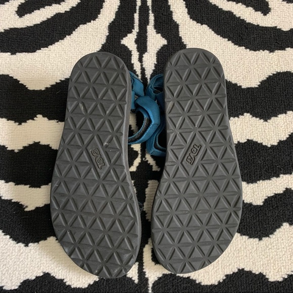Teva Original Universal Urban Sandals Blue Size 8 - Picture 8 of 9